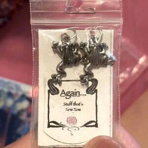 Vintage Silver Frog Key Chain For Car Key Ring Charm 🐼🐼🐼